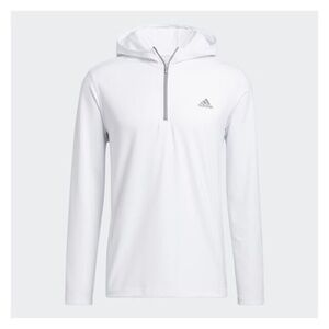 Brand New ADIDAS GOLF MEN'S NOVELTY PRIMEGREEN HOODIE WHITE US SIZE: L